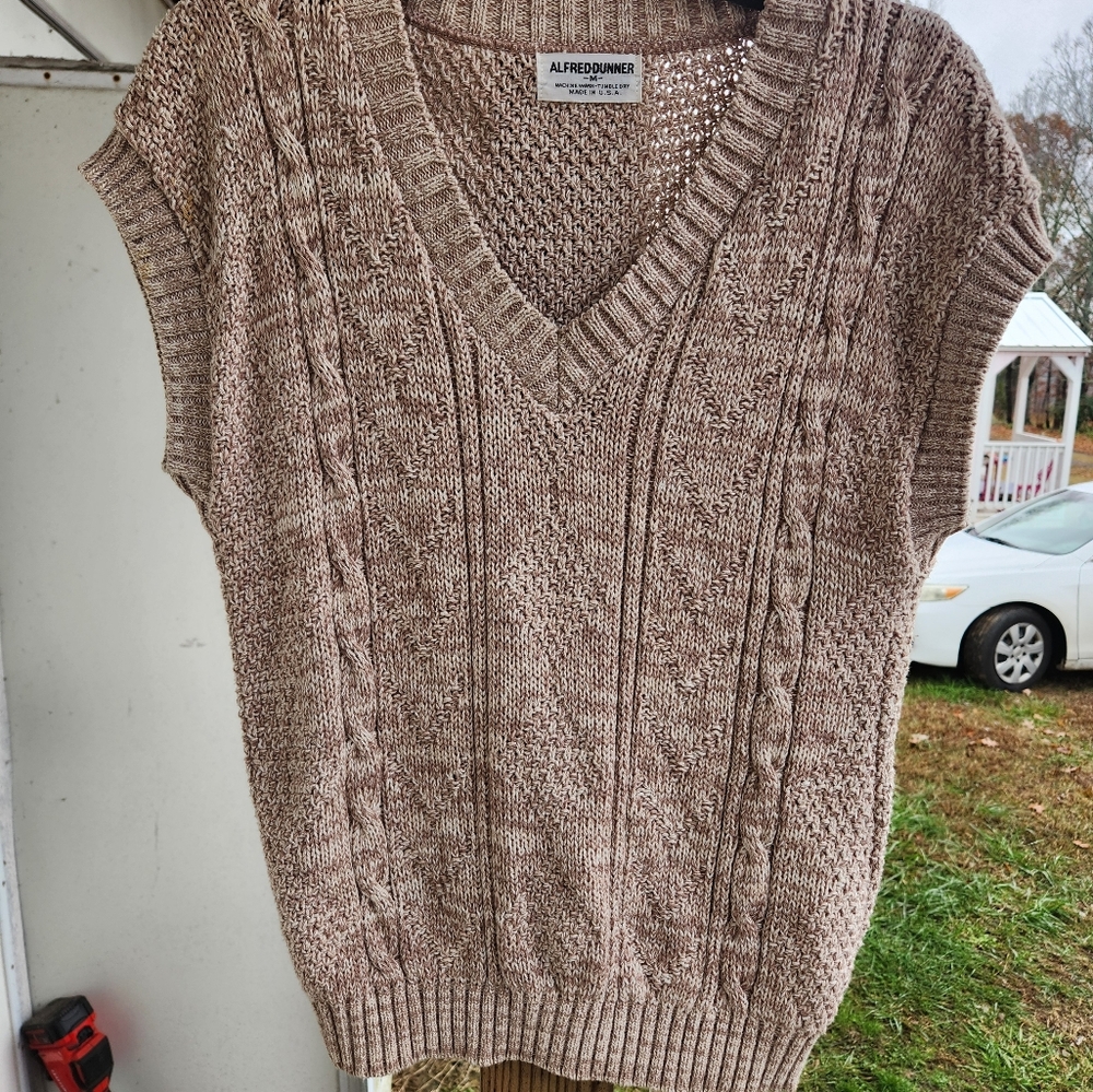 Alfred dunner sweater vest